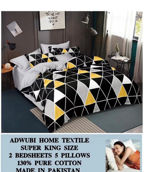 4 pillow cases 2 bedsheets