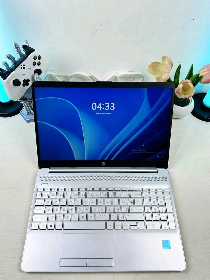 Ordinateur portable HP argenté