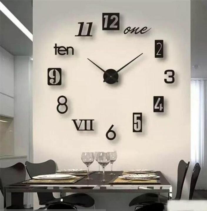 Horloge Murale DIY Moderne
