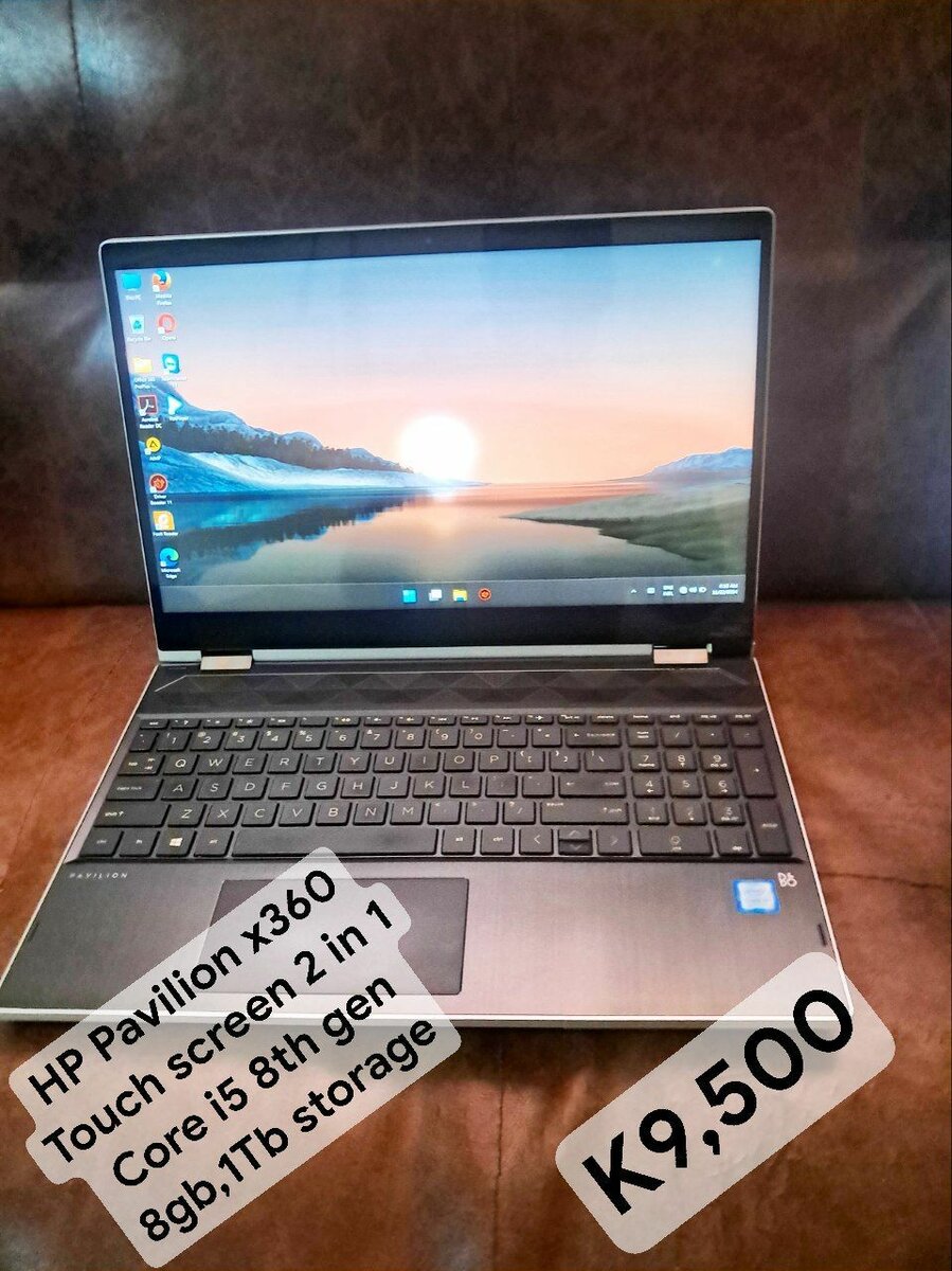 Hp Pavilion x360 convertible 2in1, Touch screen