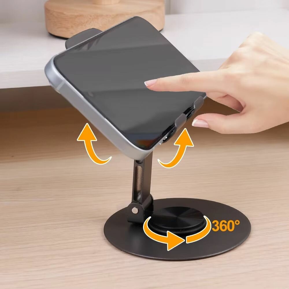 Support téléphone rotatif 360°