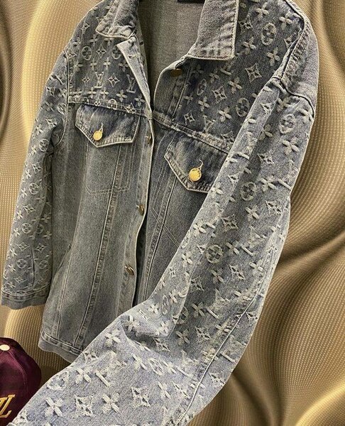 Veste en jean homme luxe