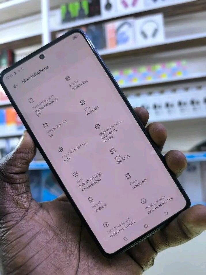Smartphone Tecno Camon 20 Pro