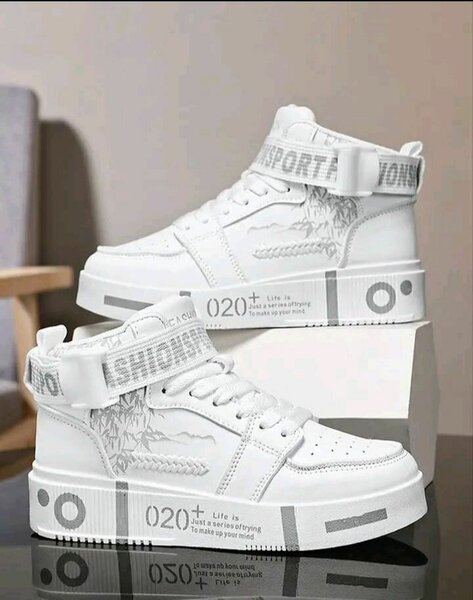 Chaussures de sport blanches pour hommes