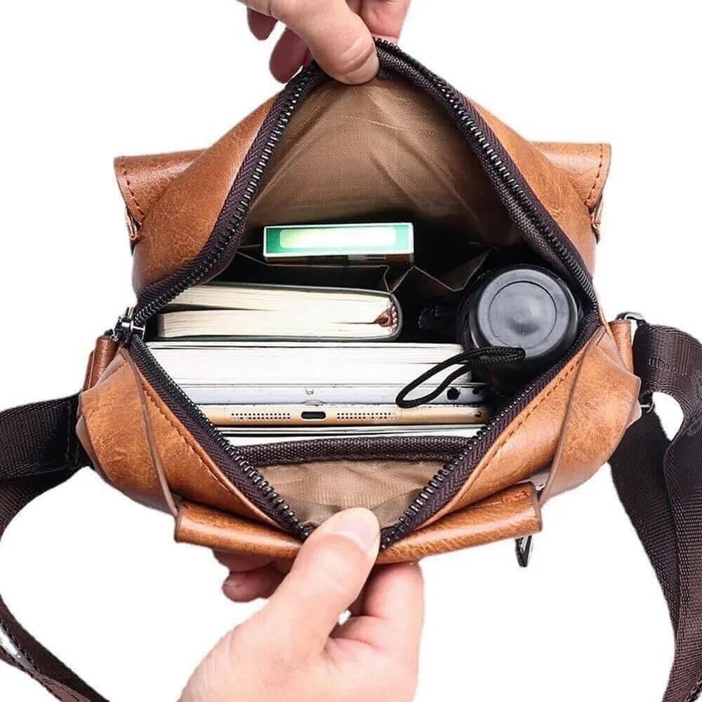 Sacoche en cuir pour homme