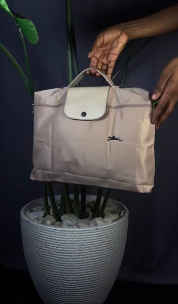 Sac Pliable Élégant en Nylon