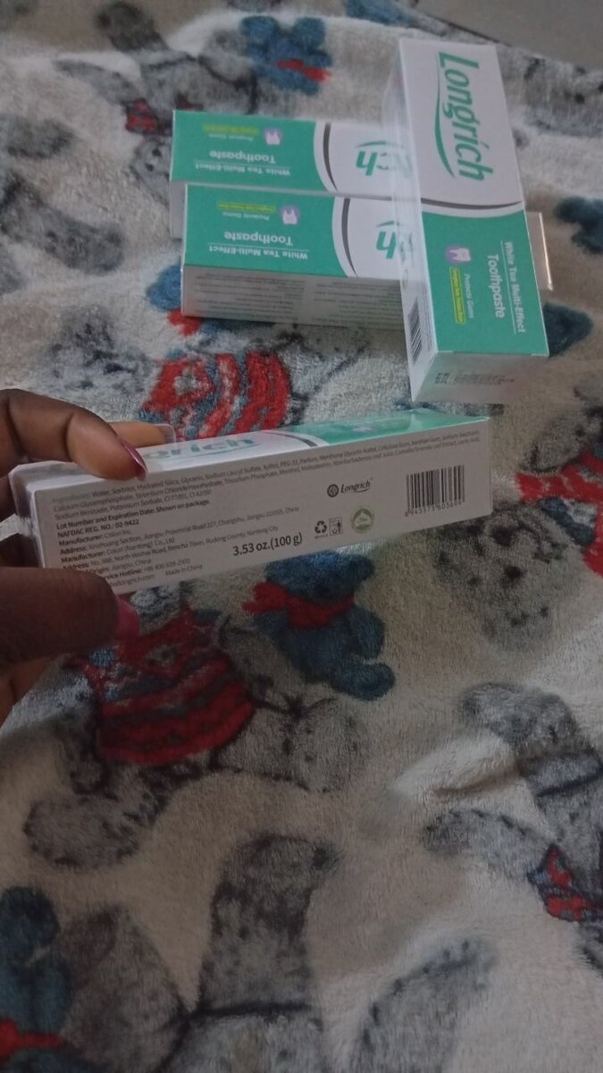 Dentifrice Longrich Aloe Vera