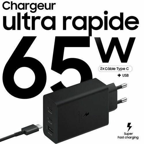 Chargeur rapide 65W USB-C