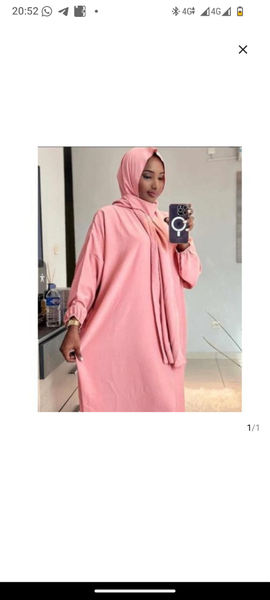 Robe longue femme rose