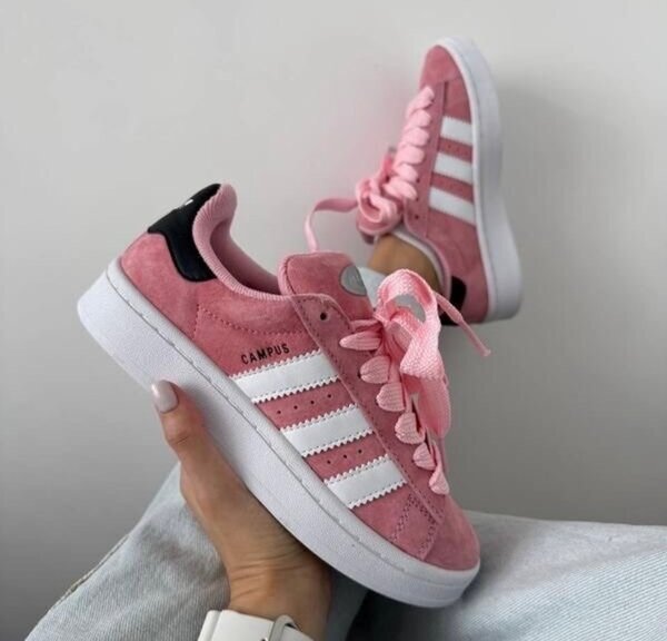 Baskets Campus roses femme