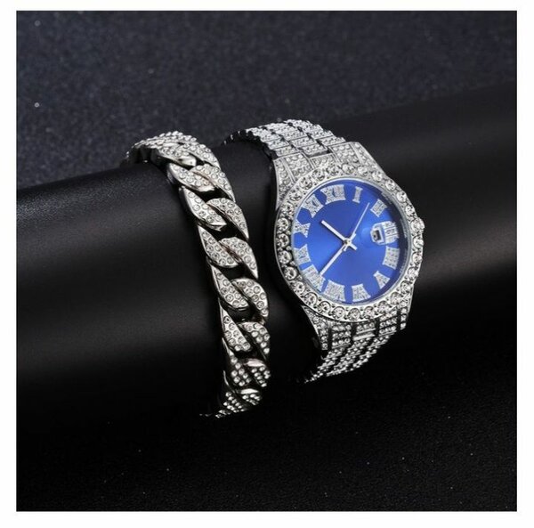Montre couleurs diamants