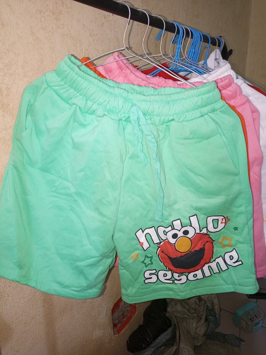 Shorts verts imprimés loisirs