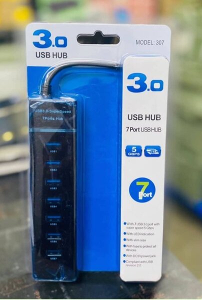 Hub USB 3.0 7 Ports Haute Vitesse