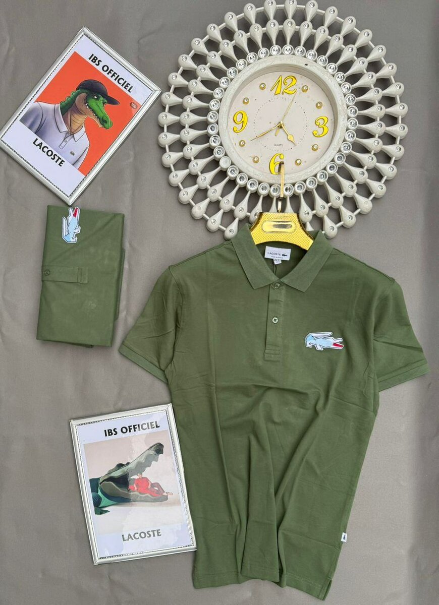 Polo Lacoste tendance homme