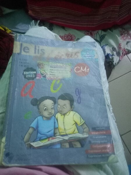 Livre scolaire CM1 - Lecture