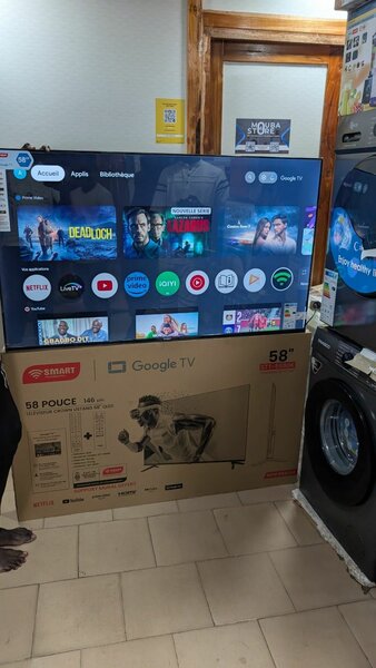 Tv smart 58 pouce Android