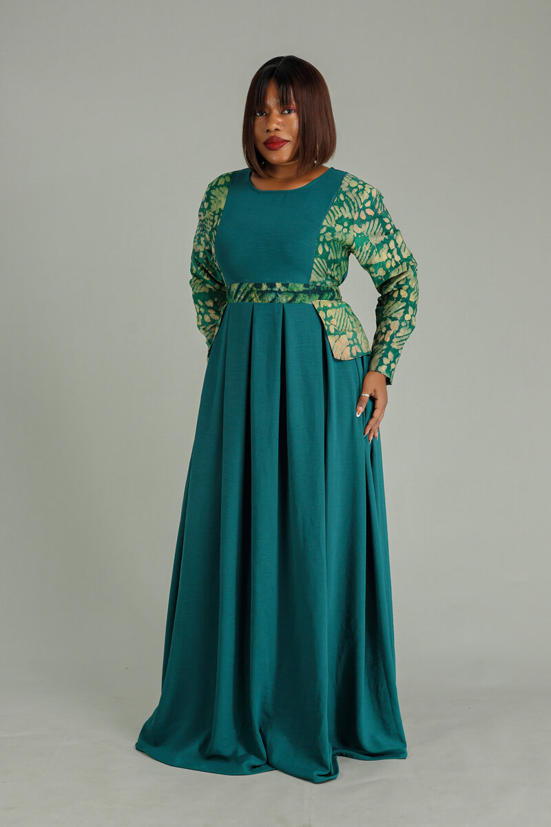 Robe longue élégante femme