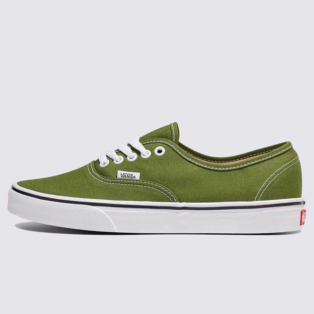 Chaussures en toile vertes Vans