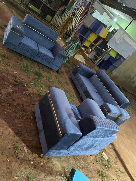 Canapé 3 places gris