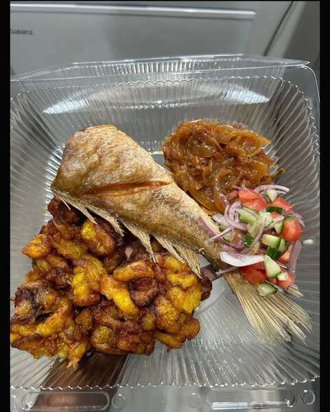 Plat d´alloco et sosso