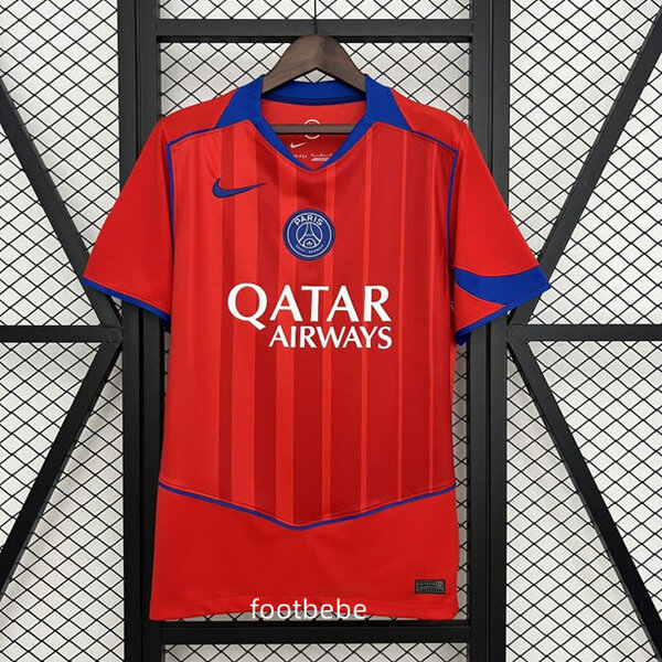 Maillot PSG Rouge 2025 Homme