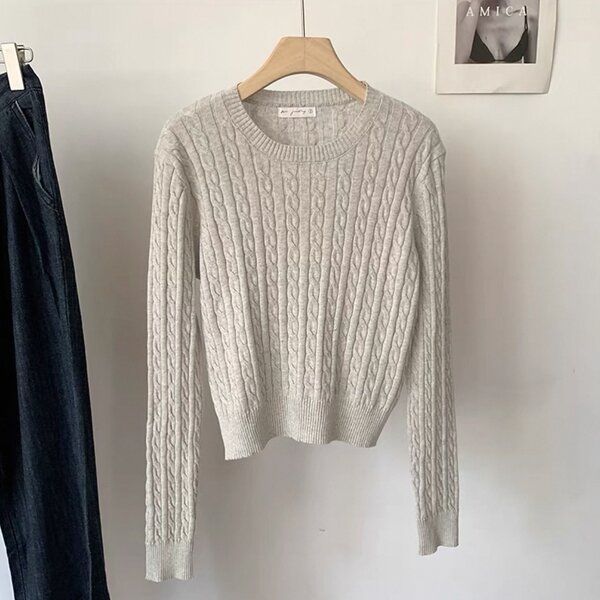 Кофты с плетениями, ткань хлопок