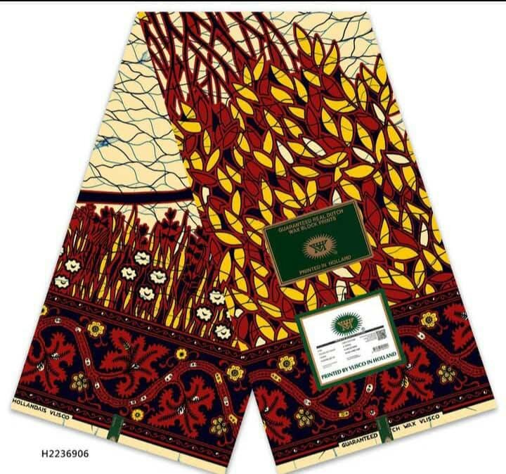 Tissu Wax Hollandais Vlisco