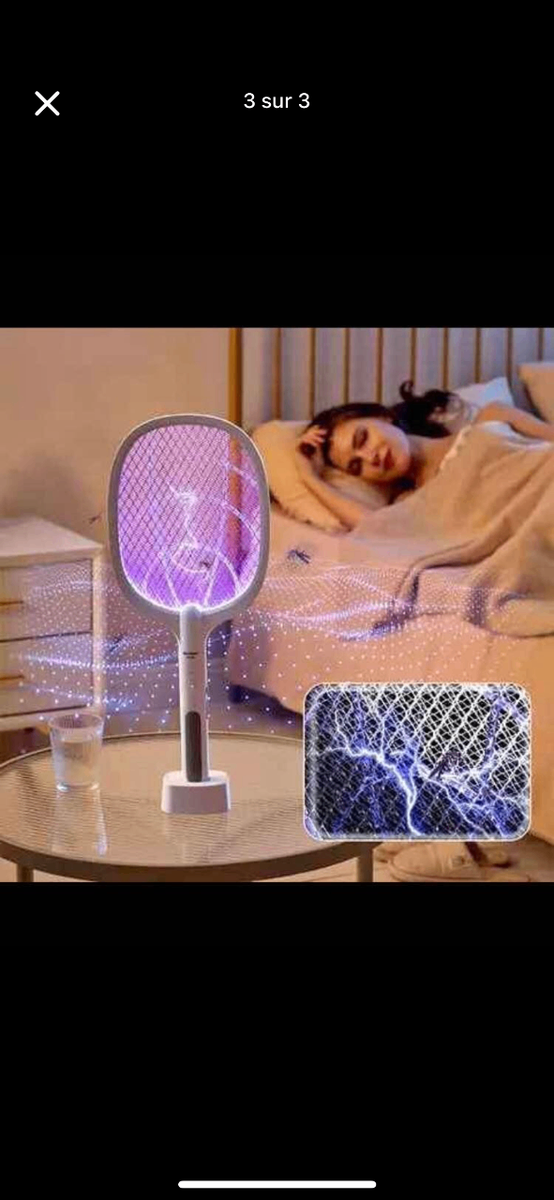 Raquette anti moustique dispon