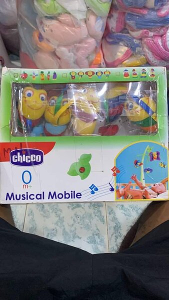 Mobile bébé musical et mécanique
