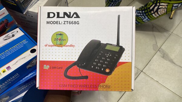 Telephone fixe à puce