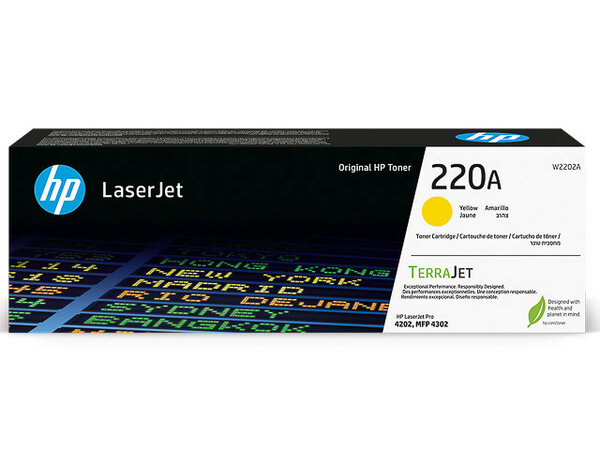 Toner HP LaserJet 220A Jaune