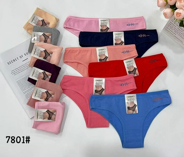 Culottes colorées en coton