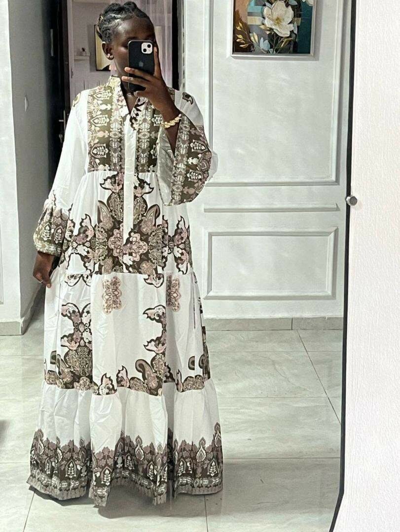 Robe longue bohème chic
