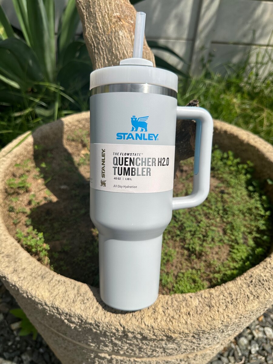 Matte Grey Stanley Tumbler 40oz