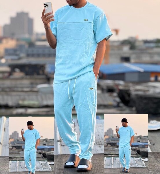 Ensemble de jogging bleu homme