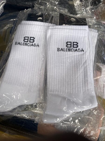 Chaussettes blanches Balenciaga