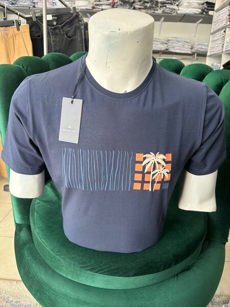 T-shirt imprimé palmiers