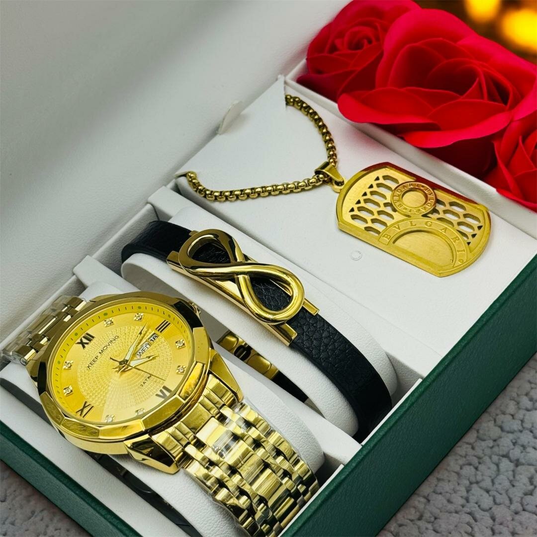 Montre avec Collier et Bracelet