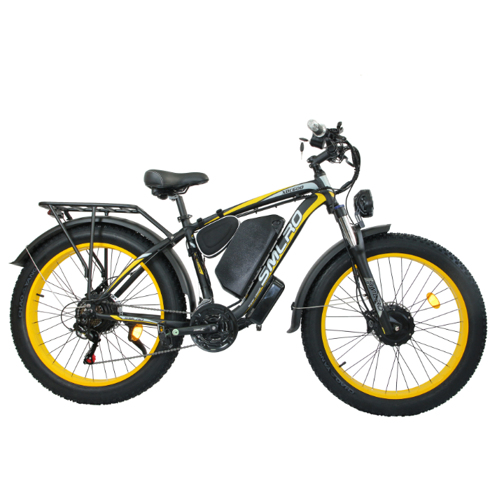 Vélo Électrique SMLRO Tout-Terrain - 3 Couleurs