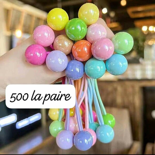 Ensemble Élastiques Colorés