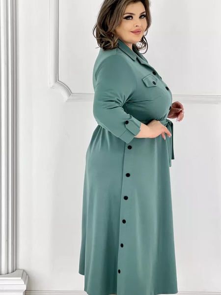 Платье осеннее из трикотажа