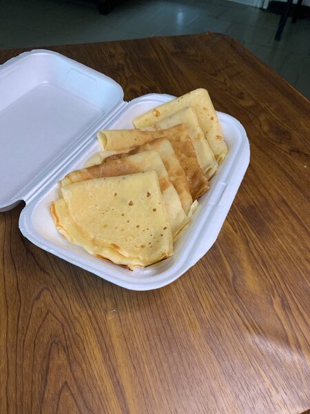 Crêpes nature