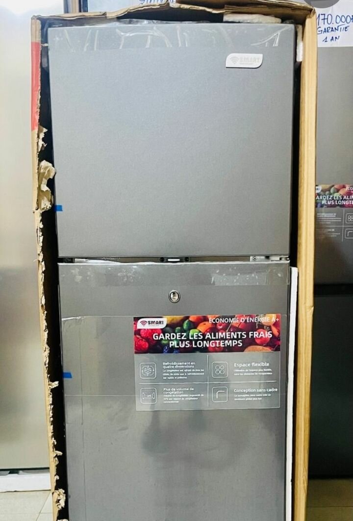 Mini Frigo 2 Portes Intérieur Blanc