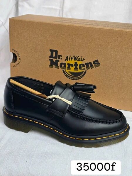 Mocassins Dr. Martens noirs
