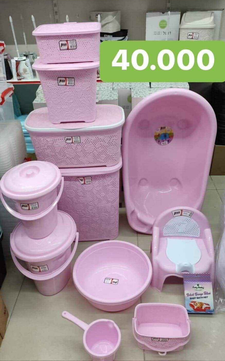 Ensemble de bain bébé plastique