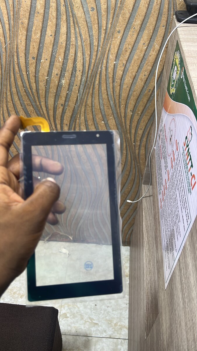 Écran tactile de tablette universel