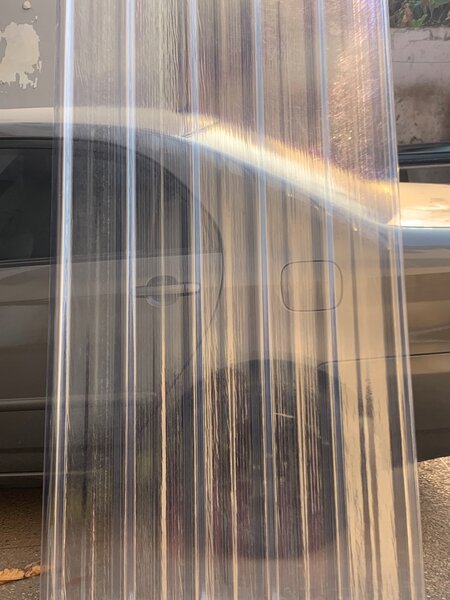 Transparent Fibre Roofing Sheet