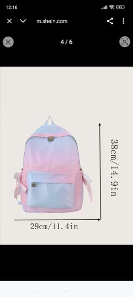 Sac à dos pastel tendance