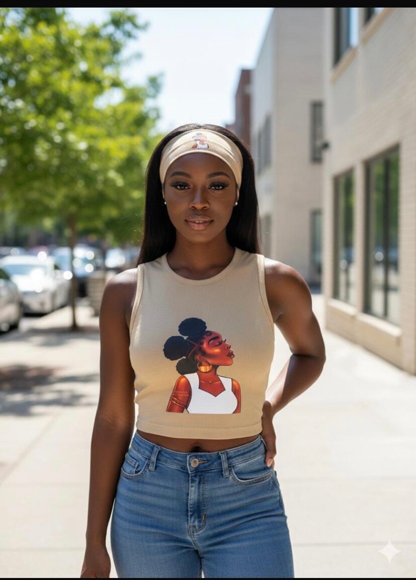 Débardeur Femme Graphique Chic