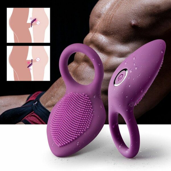 Soft Rechargeable Vibrating Cock Ring
